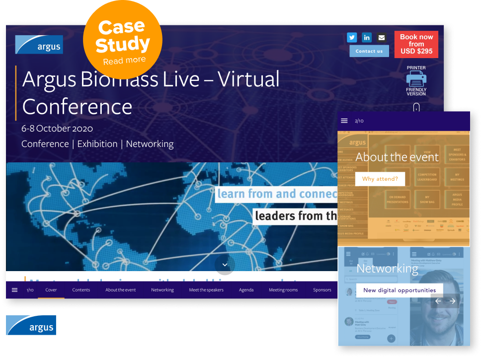 Argus Media boosts delegate sales with digital event guides Foleon